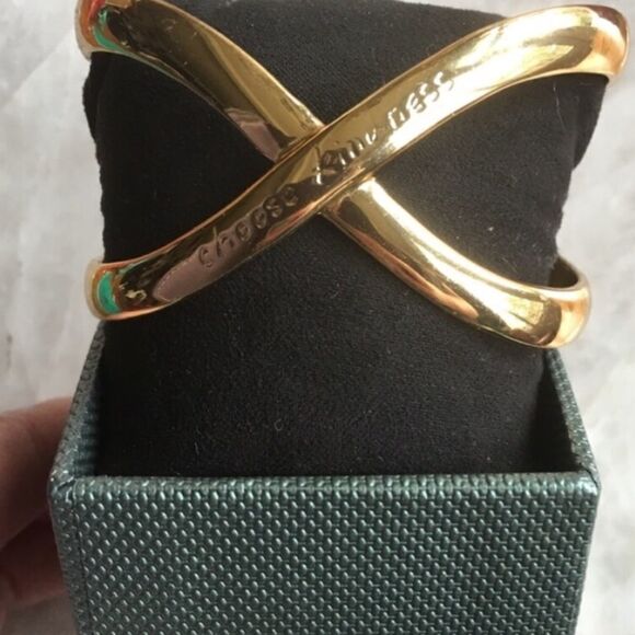 “CHOOSE KINDNESS” Rustic Cuff Bracelet - Picture 2 of 8